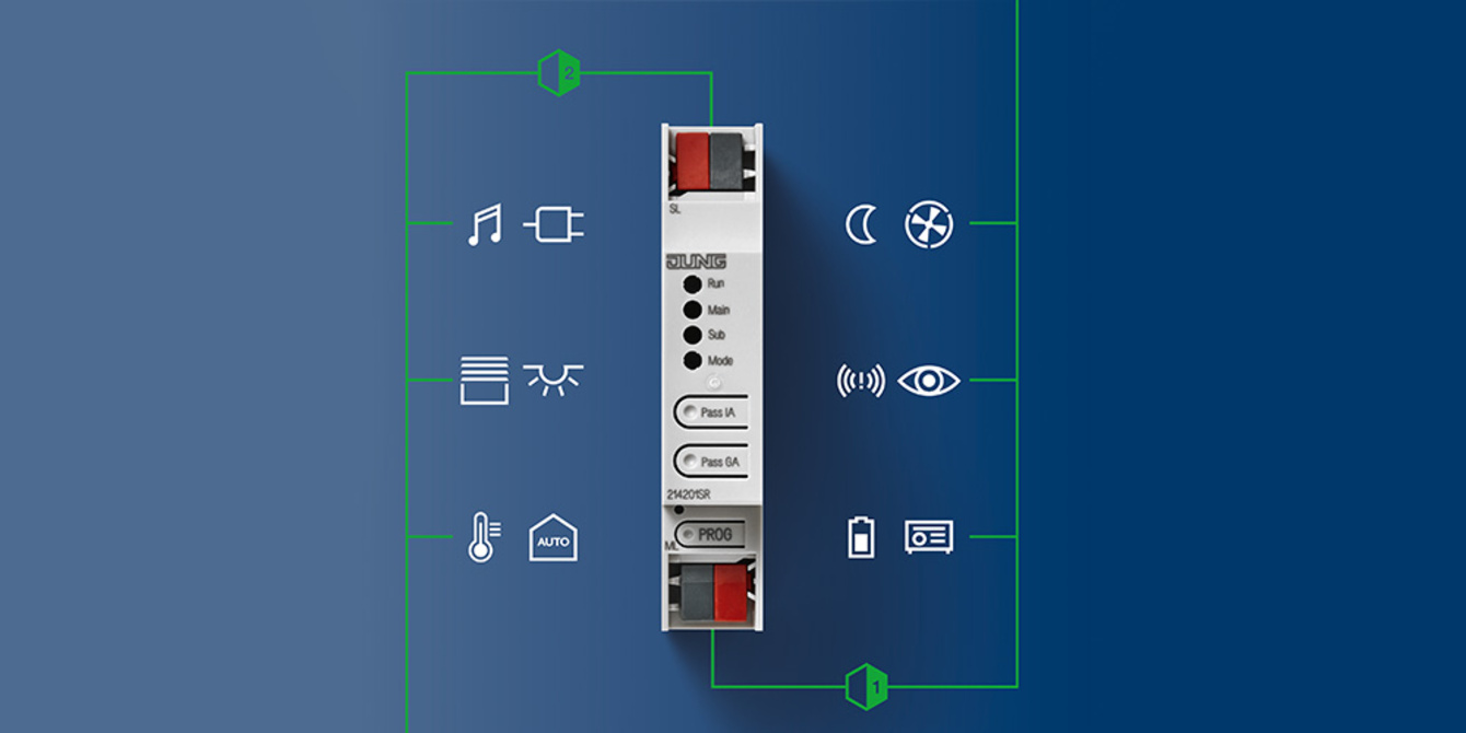 KNX Bereichs- und Linienkoppler bei SENEL Elektrotechnik in Bruchköbel